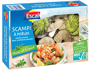Scampi to pan-fry ASC